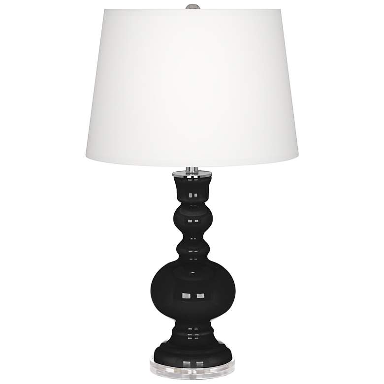 Image 2 Tricorn Black Apothecary Table Lamp with Dimmer
