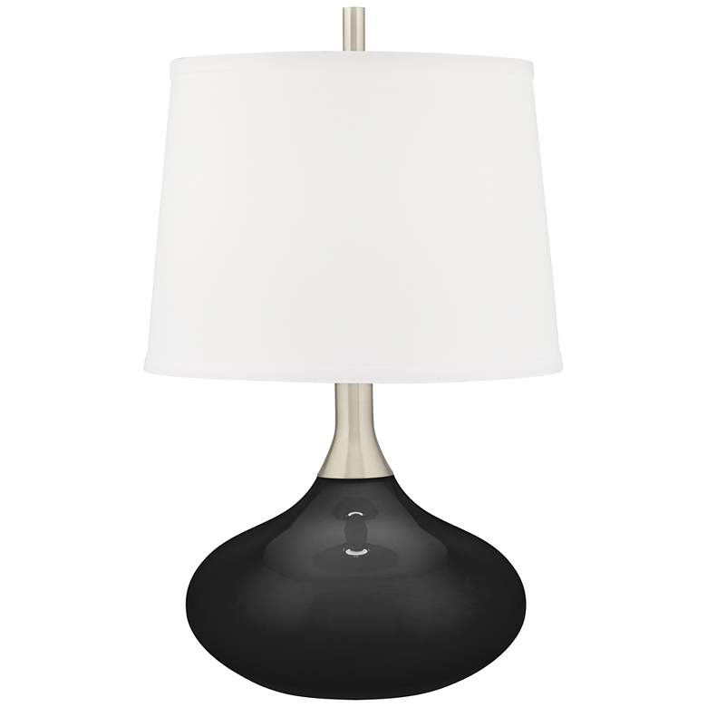 Image 1 Tricorn Black Felix Modern Table Lamp