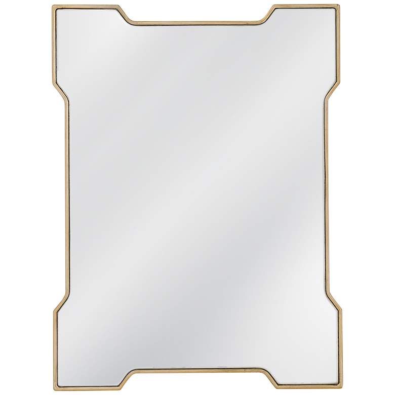 Image 1 Trident Gold 36" x 48" Rectangular Wall Mirror