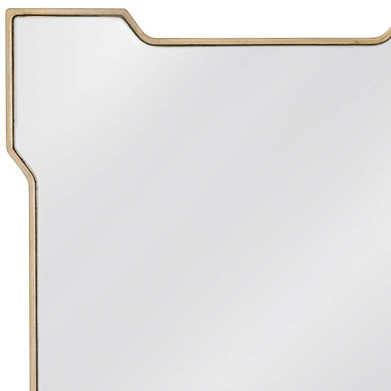 Image 2 Trident Gold 36" x 48" Rectangular Wall Mirror more views
