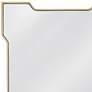 2_Trident Gold 36" x 48" Rectangular Wall Mirror more views