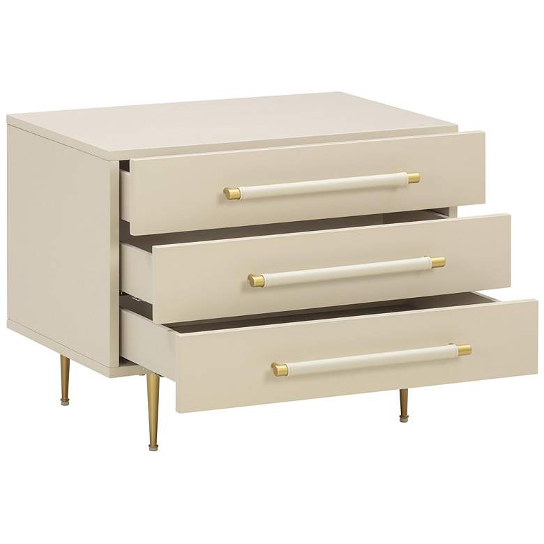 Image 4 Trident Taupe Nightstand more views
