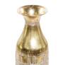 Trieste 35 1/2" High Gold Metal Vase Set of 3