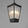 1_Triform 16" High Black Outdoor Hanging Light