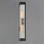 Thumbnail4 of Triform 32" Outdoor Wall Sconce Black / Antique Brass more views