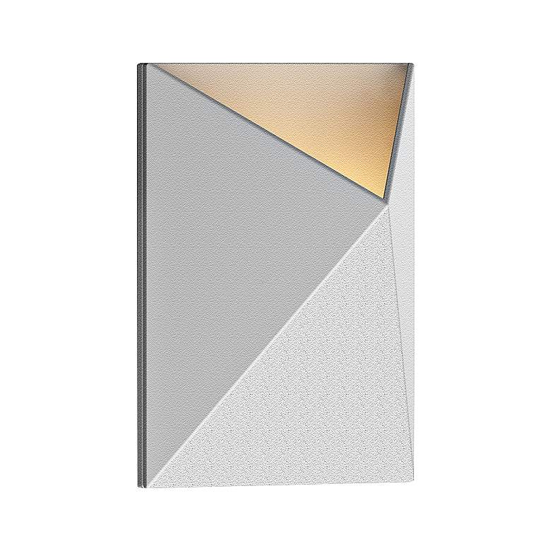 Image 2 Triform Compact 4 1/2" High White LED Outdoor Wall Light more views