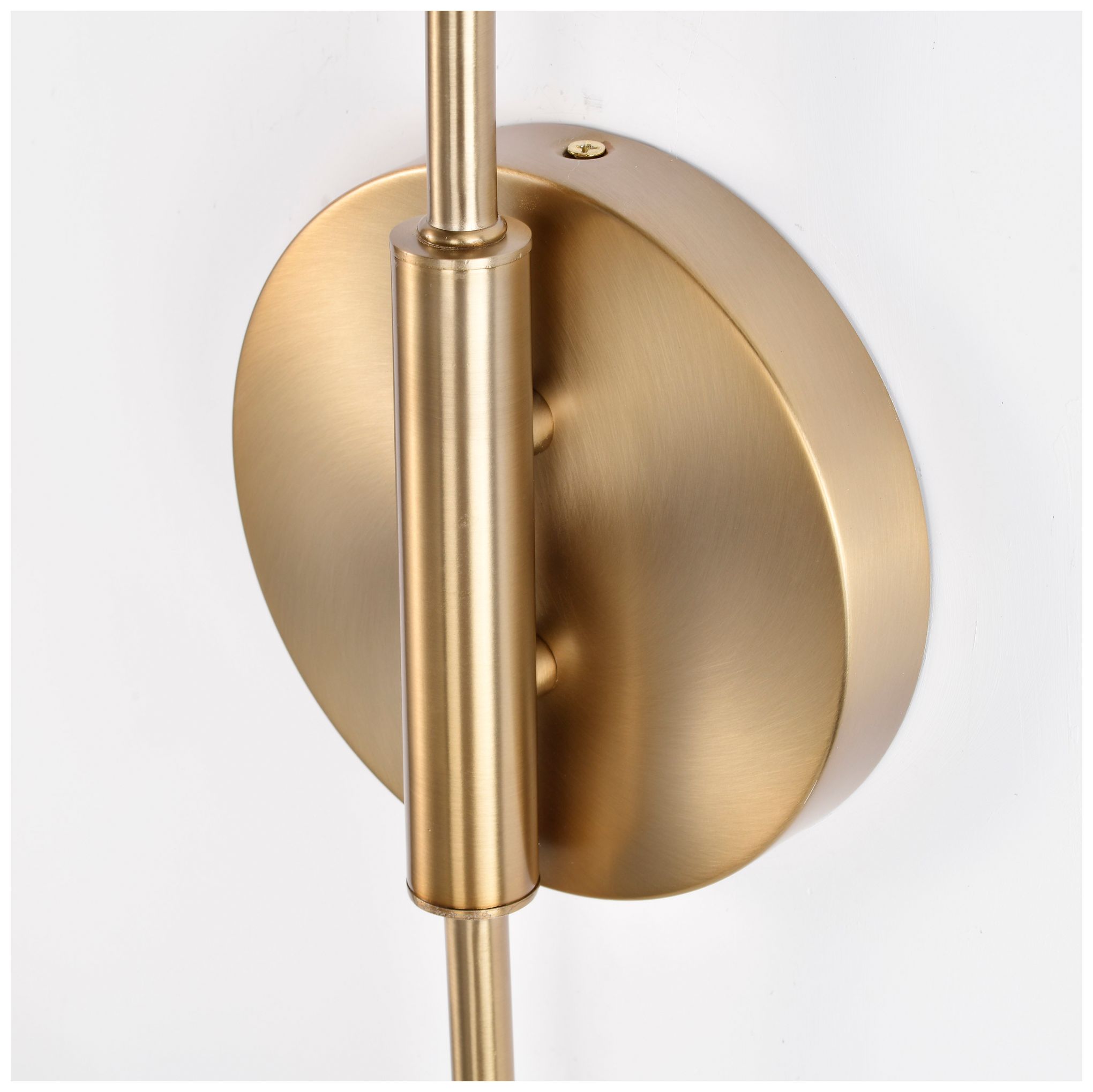 Image 4 Trilby 26" High Burnished Brass 2-Light Wall Sconce more views