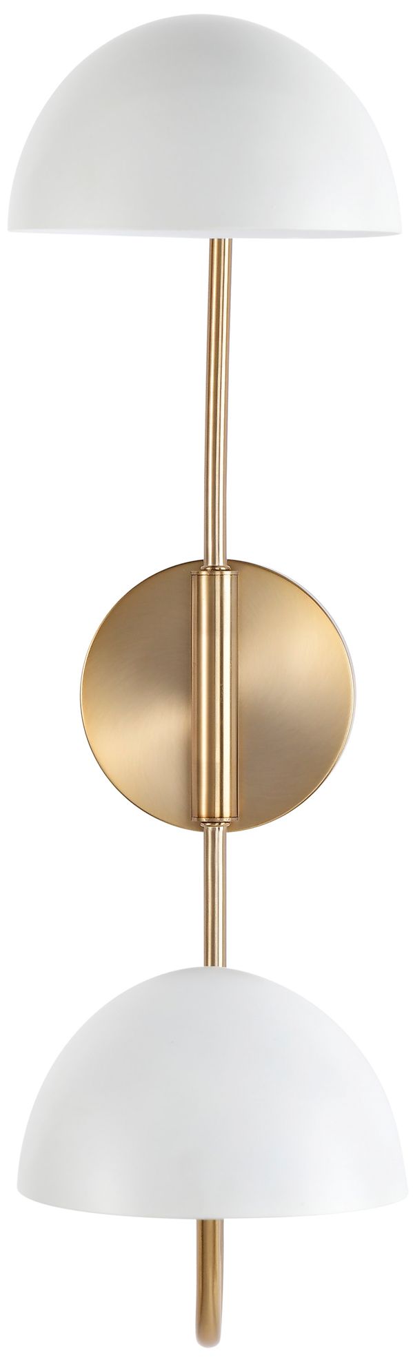 Image 5 Trilby 26" High Burnished Brass 2-Light Wall Sconce more views