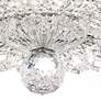 4_Trilliane 13.5"H x 33"W 23-Light Crystal Flush Mount in Silver more views