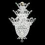 1_Trilliane 19"H x 12.5"W 4-Light Crystal Wall Sconce in Silver