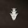 2_Trilliane 19"H x 12.5"W 4-Light Crystal Wall Sconce in Silver more views