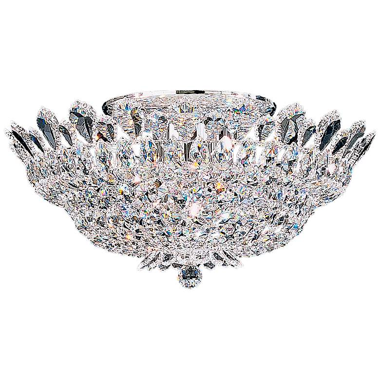 Image 2 Trilliane 24" Wide Polished Stainless Steel Ceiling Light