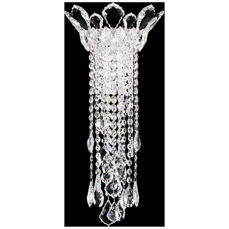 Image 1 Trilliane Strands 21"H x 10"W 2-Lt Crystal Wall Sconce in Pol Sta
