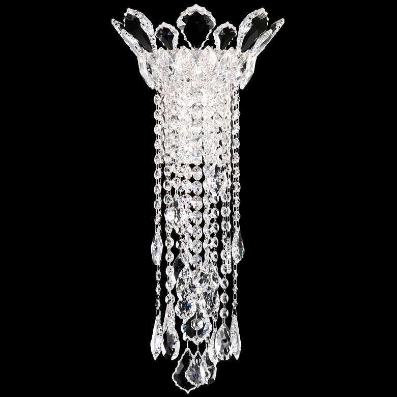 Image 1 Trilliane Strands 21"H x 10"W 2-Lt Crystal Wall Sconce in Pol Sta