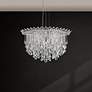 1_Trilliane Strands 28"H x 45"W 8-Lt Crystal Pendant in Pol Stainle