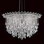 3_Trilliane Strands 28"H x 45"W 8-Lt Crystal Pendant in Pol Stainle more views