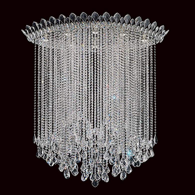 Image 2 Trilliane Strands 45"W Heritage Crystal Oval Ceiling Light