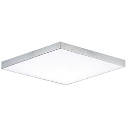 Trim 1-Light 10.5" Wide Polished Chrome Flush Mount Light