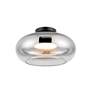 6_Trinity 14 1/4" Wide Black LED Ceiling Light more views