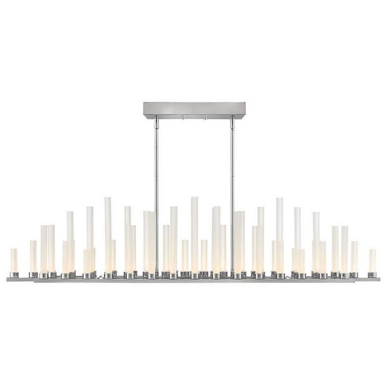 Image 1 Trinity 48"W Polished Nickel Chandelier by Hinkley Lighting