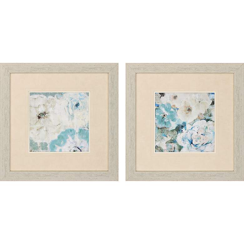 Image 1 Trio Late 2-Piece 24 inch Square Framed Wall Art Set