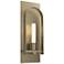 Triomphe 14.8" High Soft Gold Sconce w/ Frosted Shade