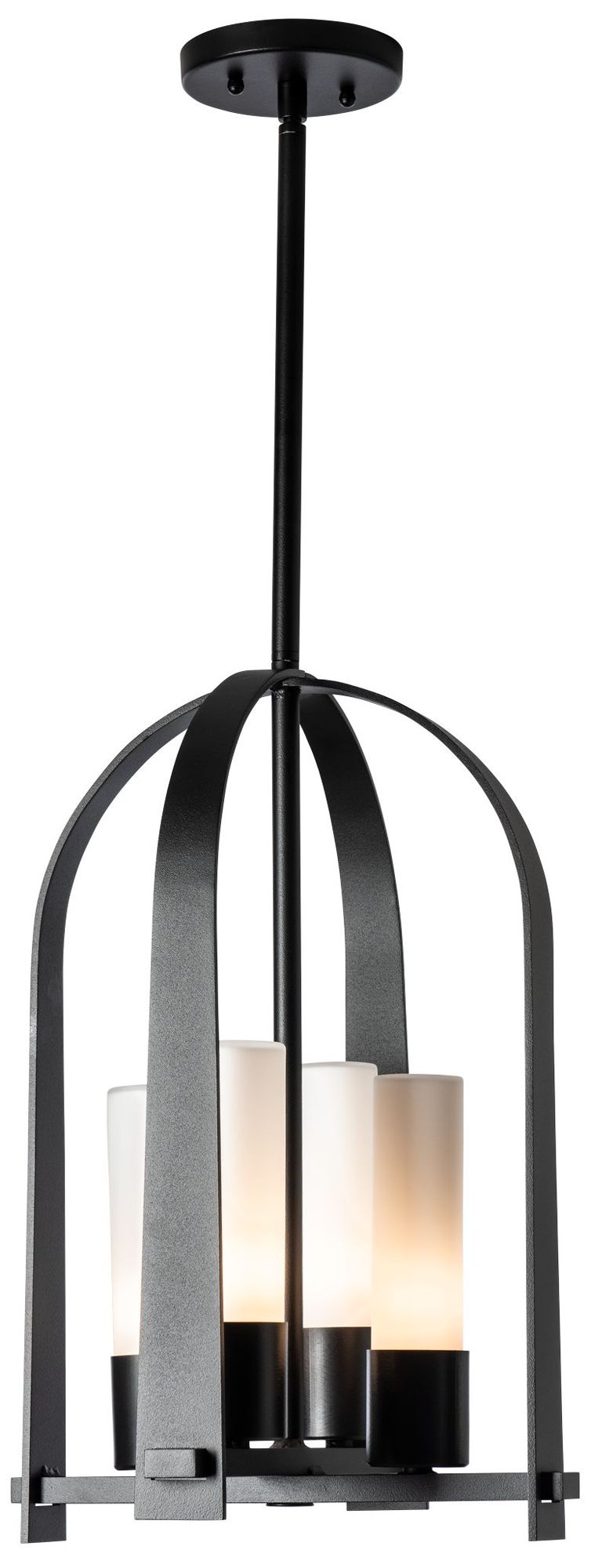 Triomphe 19.5"H Coastal Black Outdoor Lantern w/Opal Glass Made to Order