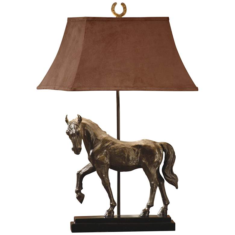 Image 2 Triple Crown Race Horse Table Lamp