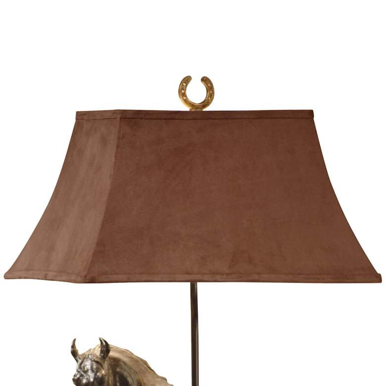 Image 3 Triple Crown Race Horse Table Lamp more views