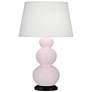 1_Triple Gourd 32.75" High Rose Water Deep Patina Bronze Finish Table Lamp