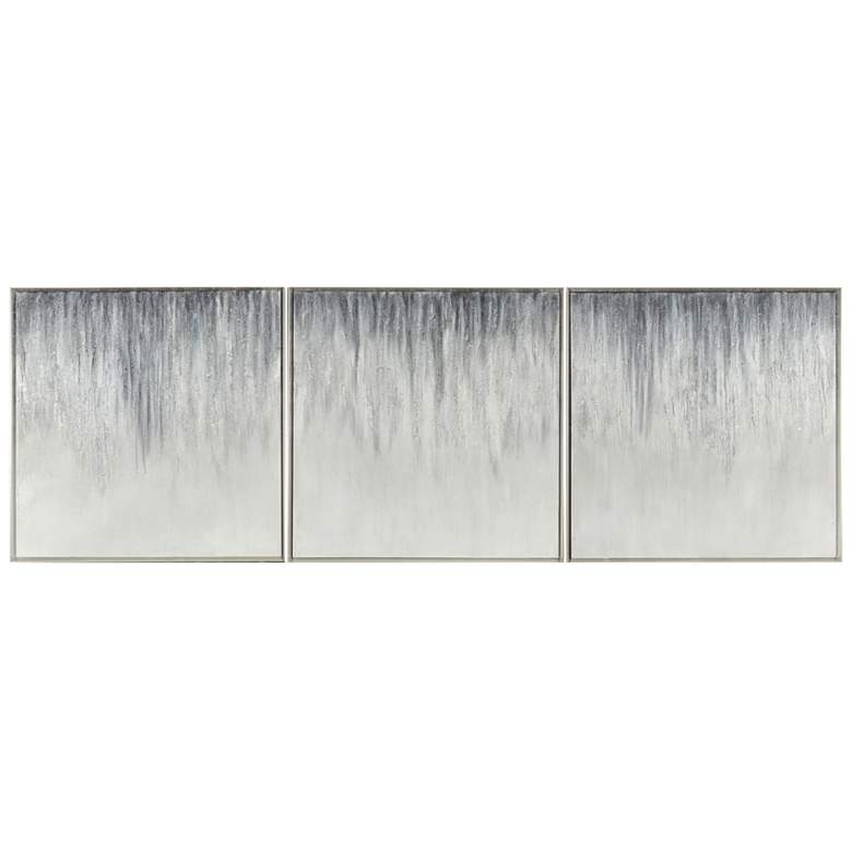 Image 1 Triple Threat 23 1/2" Square 3-Piece Canvas Wall Art Set