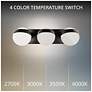 2_Tripoli 4.38"H x 20"W 3-Light Bath Vanity & Wall Light in Black more views