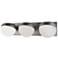 Tripoli 4.38"H x 20"W 3-Light Bath Vanity & Wall Light in Brushed Nickel