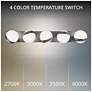 2_Tripoli 4.5"H x 33"W 5-Light Bath Vanity & Wall Light in Brushed Nickel more views