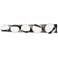 Tripoli 4.5"H x 33"W 5-Light Bath Vanity & Wall Light in Brushed Nickel