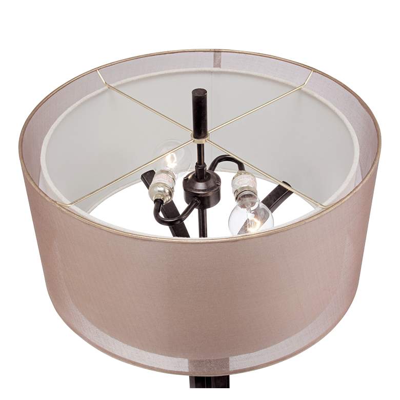 Image 6 Tristan Deep Bronze Floor Lamp with Smart Socket more views
