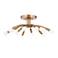 Tristan Patina 25" Wide Brass 12-Light Ceiling Light