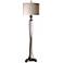 Tristana 63" High Brushed Nickel Floor Lamp by Uttermost