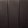 2_Triton Brown Faux Leather Swivel Adjustable Stools Set of 2 more views