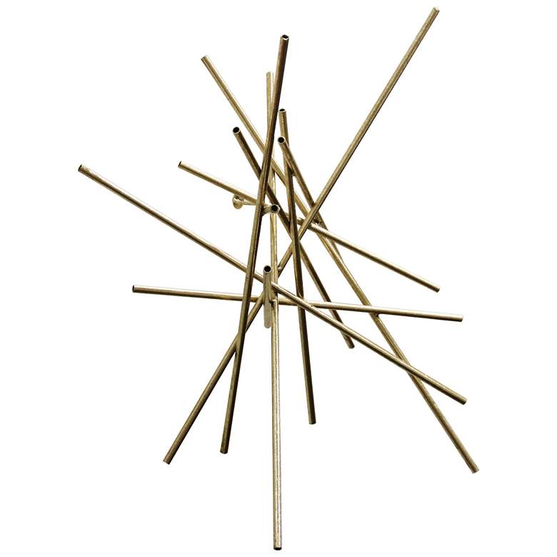 Image 1 Triton Metal Art - Gold - Wall Sculpture