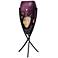 Triumph Purple Glass Accent Lamp