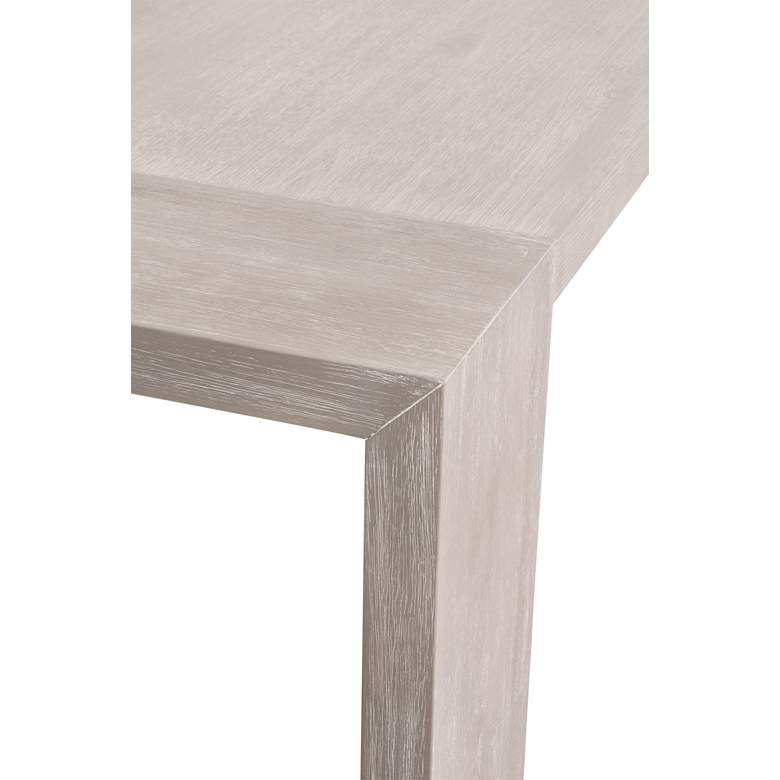 Image 6 Tropea Natural Gray Wood Rectangular Extension Dining Table more views