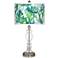 Tropica Giclee Apothecary Clear Glass Table Lamp