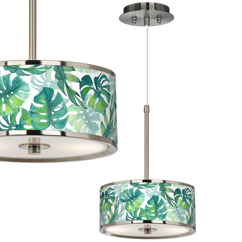 Image 1 Tropica Giclee Glow 10 1/4" Wide Mini Pendant