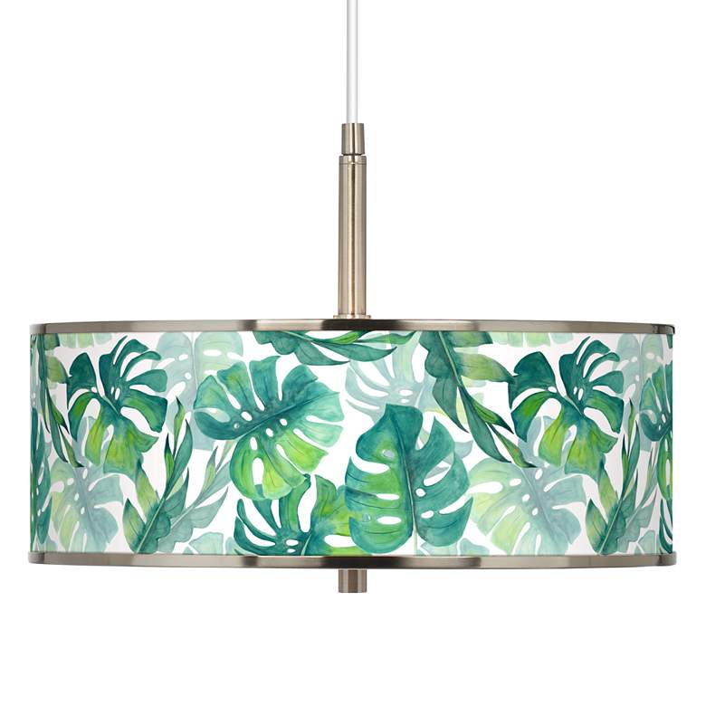 Image 1 Tropica Giclee Glow 16" Wide Pendant Light