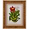 Tropical Bromeliad II 35" High Framed Floral Wall Art