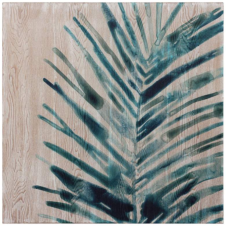 Image 2 Tropical Jewell III 24" Square Giclee Printed Wood Wall Art