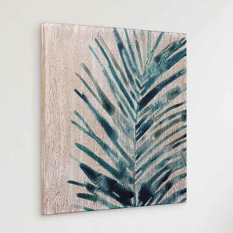 Image 1 Tropical Jewell III 24" Square Giclee Printed Wood Wall Art