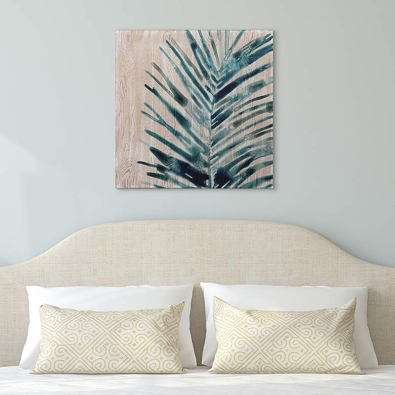 Image 6 Tropical Jewell III 24" Square Giclee Printed Wood Wall Art more views