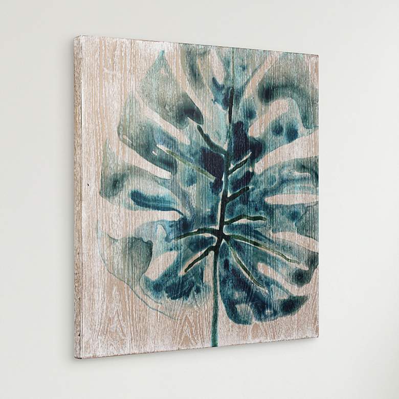 Image 1 Tropical Jewell VIII 24 inch Square Giclee Printed Wood Wall Art